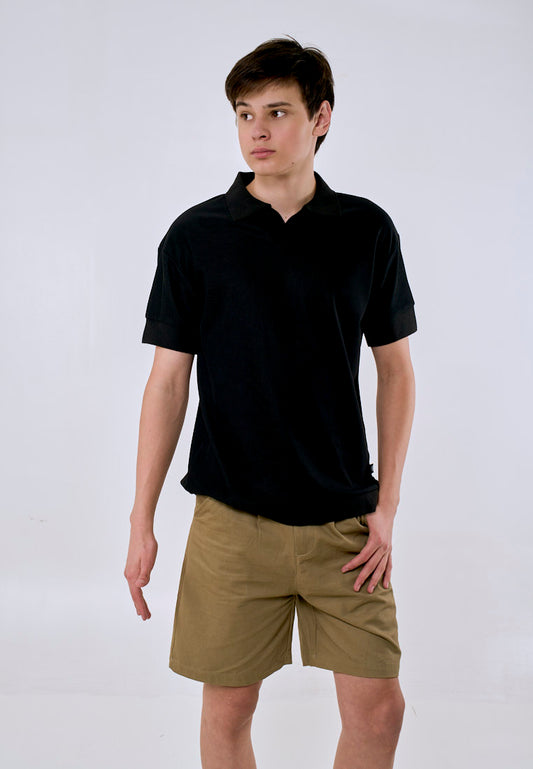 Mossimo Men's Black Urban Polo Shirt