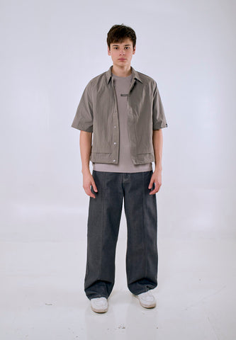 Mossimo Men's Dark Gray Modified Tailored Fit Top