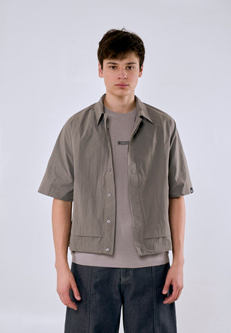 Mossimo Men's Dark Gray Modified Tailored Fit Top