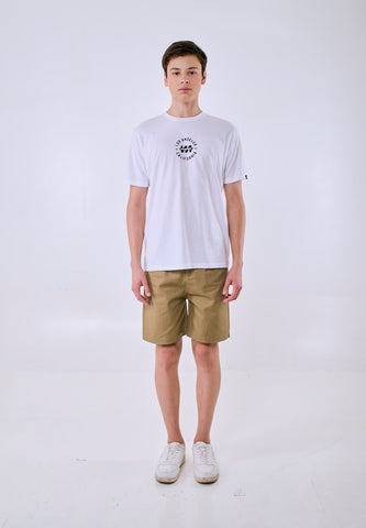 Mossimo Men's Dark Khaki Twill Regular Shorts