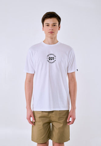 Mossimo Men's White Core Logo Classic Fit Tee