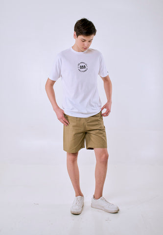 Mossimo Men's White Core Logo Classic Fit Tee