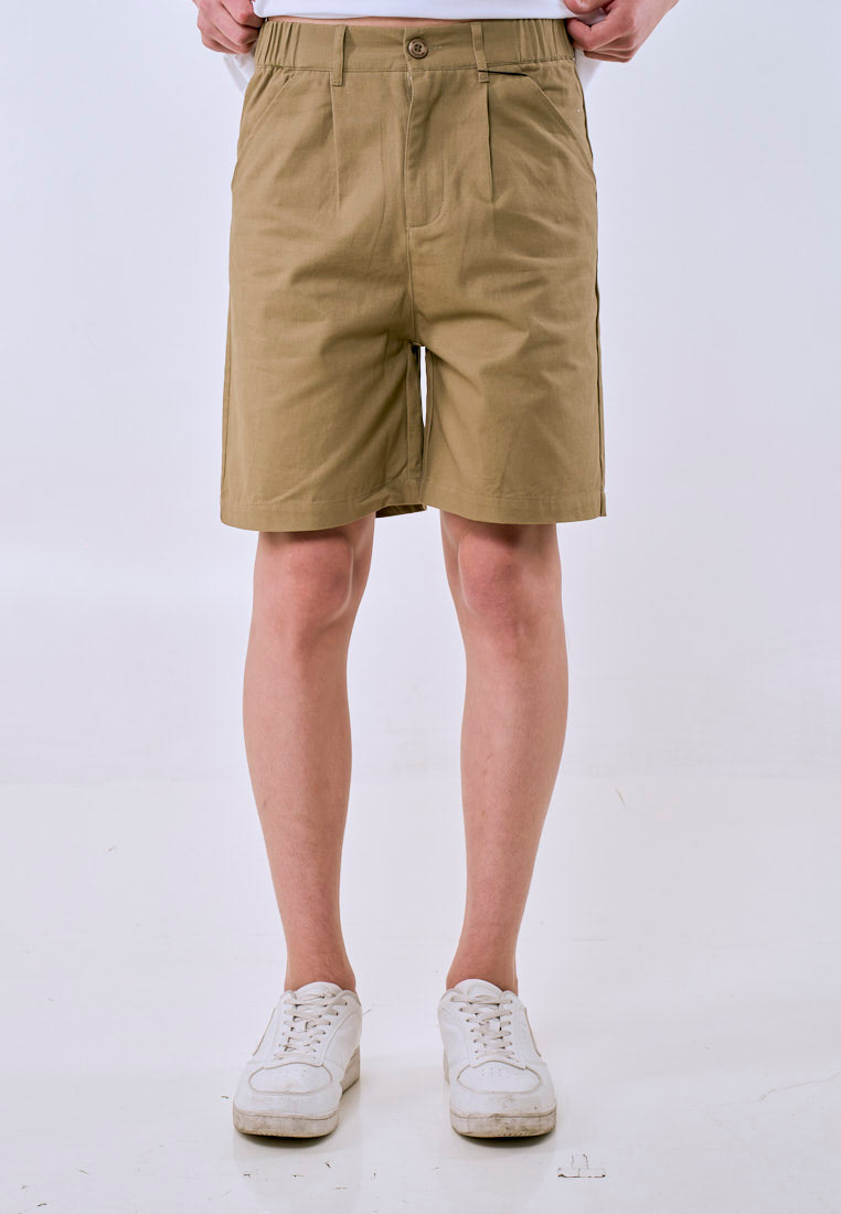 Mossimo Men's Dark Khaki Twill Regular Shorts
