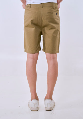 Mossimo Men's Dark Khaki Twill Regular Shorts
