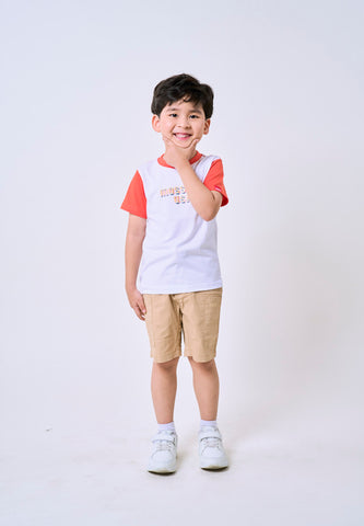 Mossimo Kids White Regular Tshirt For Boys w/ Mossimo USA