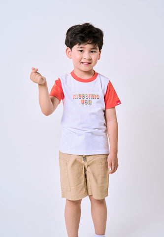 Mossimo Kids White Regular Tshirt For Boys w/ Mossimo USA