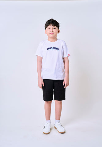 Mossimo Kids River White Basic Graphic Tshirt For Boys