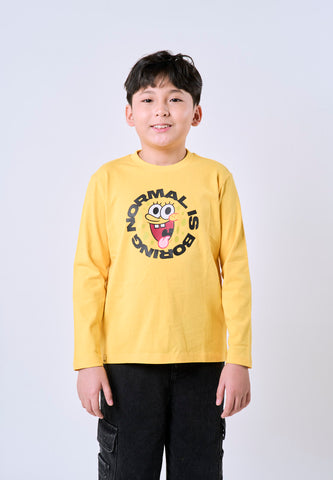 Mossimo Kids Spongebob Yellow Unisex Pullover