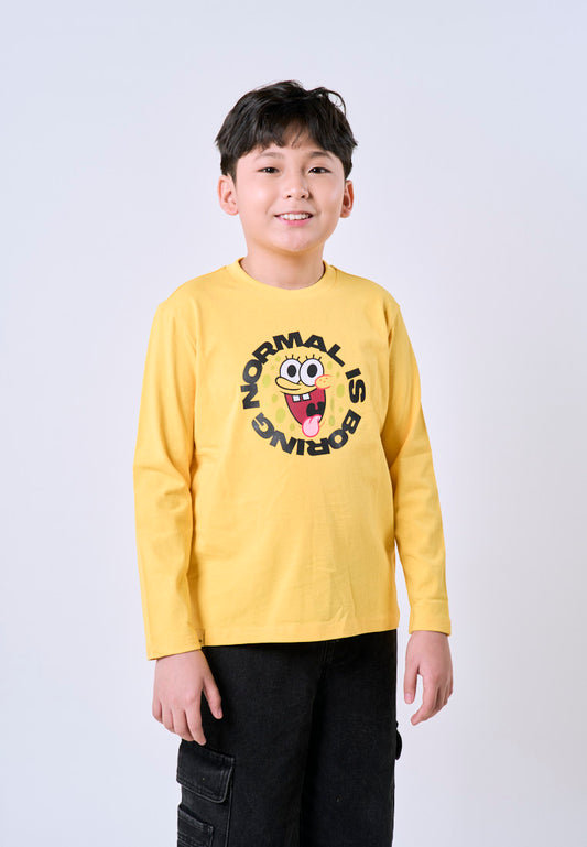 Mossimo Kids Spongebob Yellow Unisex Pullover