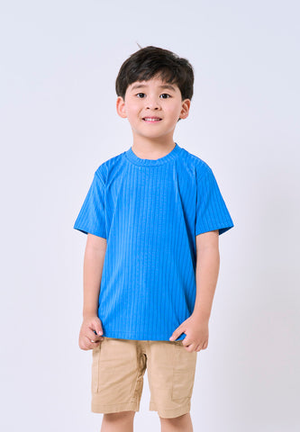 Mossimo Kids Plain Woven Ribbed TShirt  - For Boys