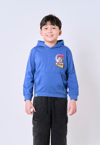 Mossimo Kids Spongebob Blue Unisex Hoodie Jacket For Boys For Girls