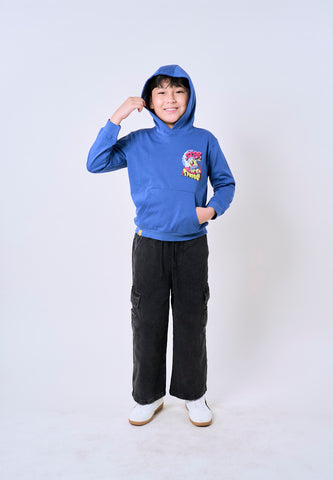 Mossimo Kids Spongebob Blue Unisex Hoodie Jacket For Boys For Girls