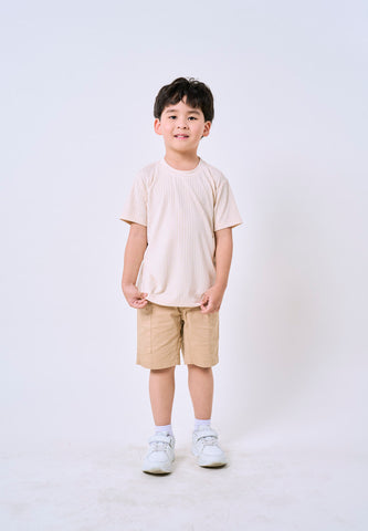 Mossimo Kids Plain Woven Ribbed TShirt  - For Boys