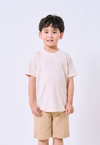 Mossimo Kids Plain Woven Ribbed TShirt  - For Boys