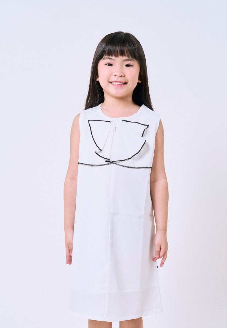 Mossimo Kids White Tie Detail Sleeveless Dress - For Girls