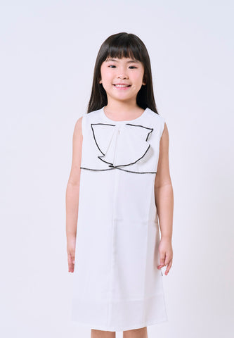 Mossimo Kids White Tie Detail Sleeveless Dress - For Girls