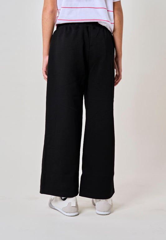 Mossimo Kids Black Straight Leg Knit Track Pants For Girls