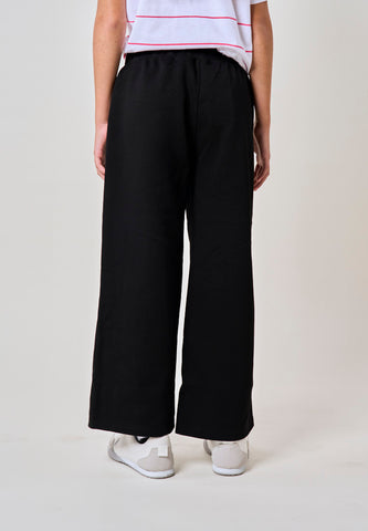 Mossimo Kids Black Straight Leg Knit Track Pants For Girls