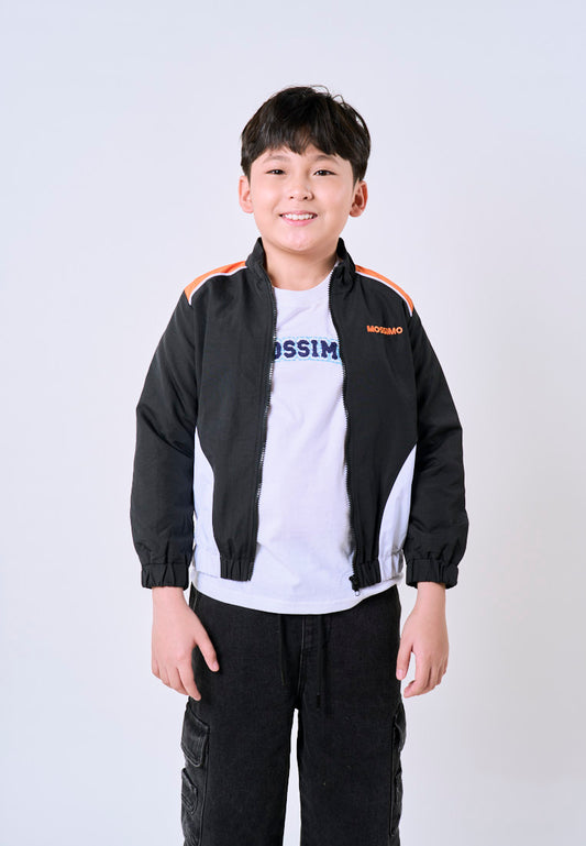 Mossimo Kids Black White Bomber Jacket  - For Boys