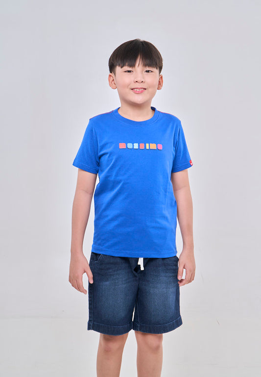 Mossimo Kids Dazz Blue Regular Tshirt For Boys