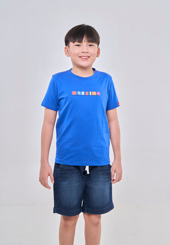 Mossimo Kids Dazz Blue Regular Tshirt For Boys