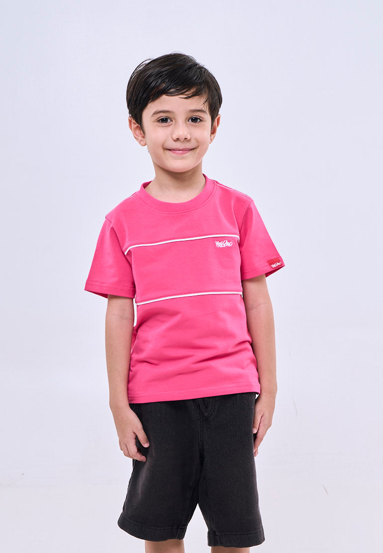 Mossimo Kids Russell Raspberry Basic Graphic Tshirt