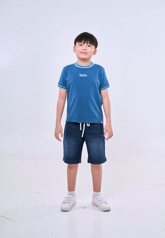 Mossimo Kids Drexan Soda Blue Basic Regular Tshirt