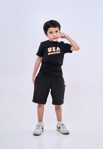 Mossimo Kids John Black Basic Tshirt