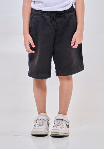 Mossimo Kids Braven Gray Denim Cargo Shorts