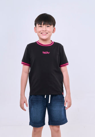 Mossimo Kids Brivon Black Basic Regular Tshirt