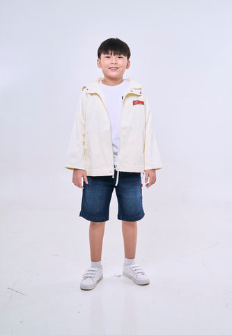 Mossimo Kids Spongebob Beige Unisex Jacket For Boys