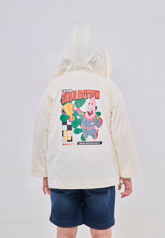 Mossimo Kids Spongebob Beige Unisex Jacket For Boys