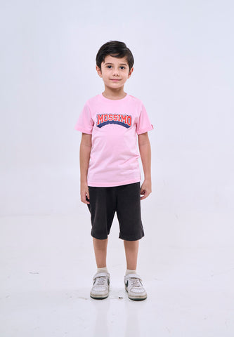 Mossimo Kids Martin Pink Basic Graphic Tshirt