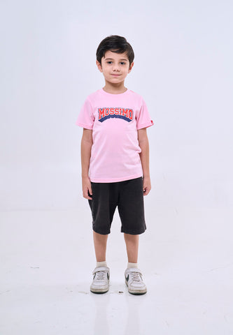 Mossimo Kids Martin Pink Basic Graphic Tshirt