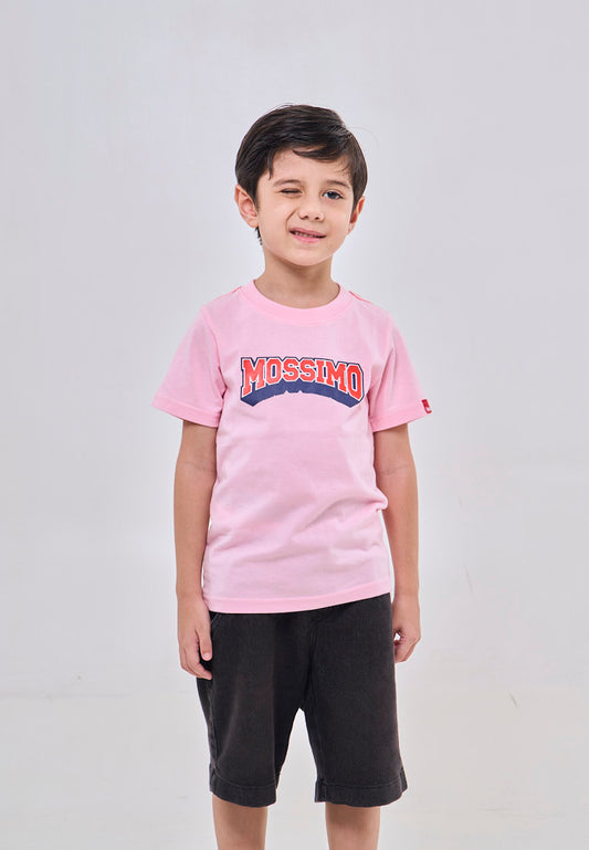 Mossimo Kids Martin Pink Basic Graphic Tshirt