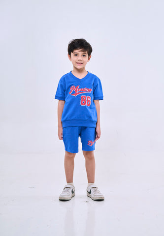Mossimo Kids Luka Blue Top w/ Short Set For Boys