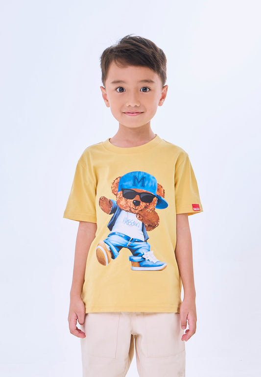Mossimo Kids Juno Golden Cream Unisex MossyBear Regular Tshirt