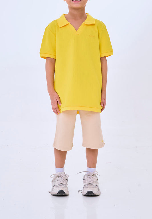 Mossimo Kids Jules Golden Cream Collar Polo