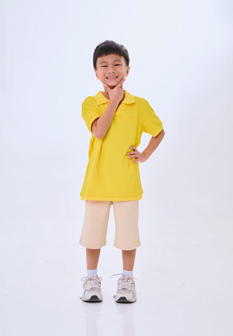 Mossimo Kids Jules Golden Cream Collar Polo