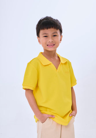 Mossimo Kids Jules Golden Cream Collar Polo