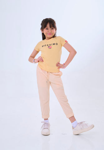 Mossimo Kids Kaivren Yellow Basic Regular Tshirt