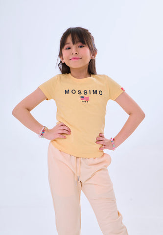 Mossimo Kids Kaivren Yellow Basic Regular Tshirt