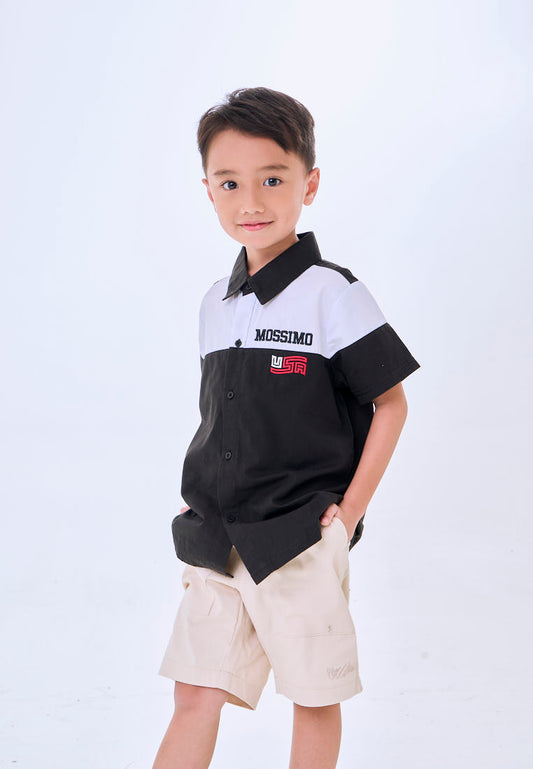 Mossimo Kids Imani Black Woven Shirt