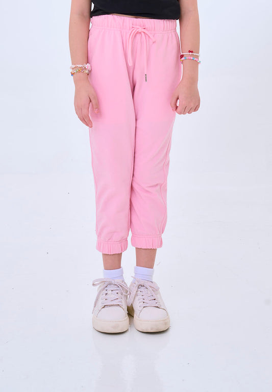 Mossimo Kids Myrris Pink Knit Jogger Pants