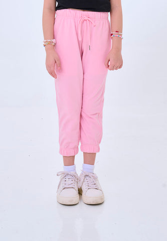 Mossimo Kids Myrris Pink Knit Jogger Pants
