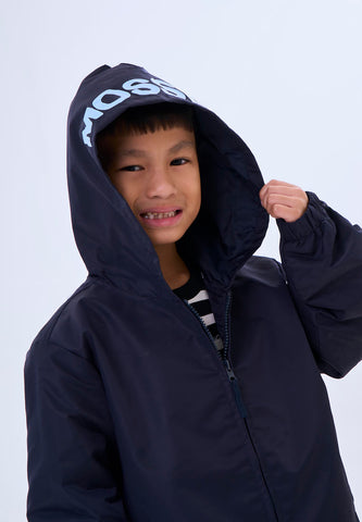 Mossimo Kids Clove Navy Blue Hooded Gradient Jacket