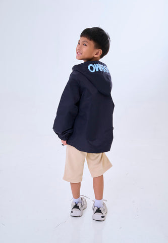 Mossimo Kids Clove Navy Blue Hooded Gradient Jacket