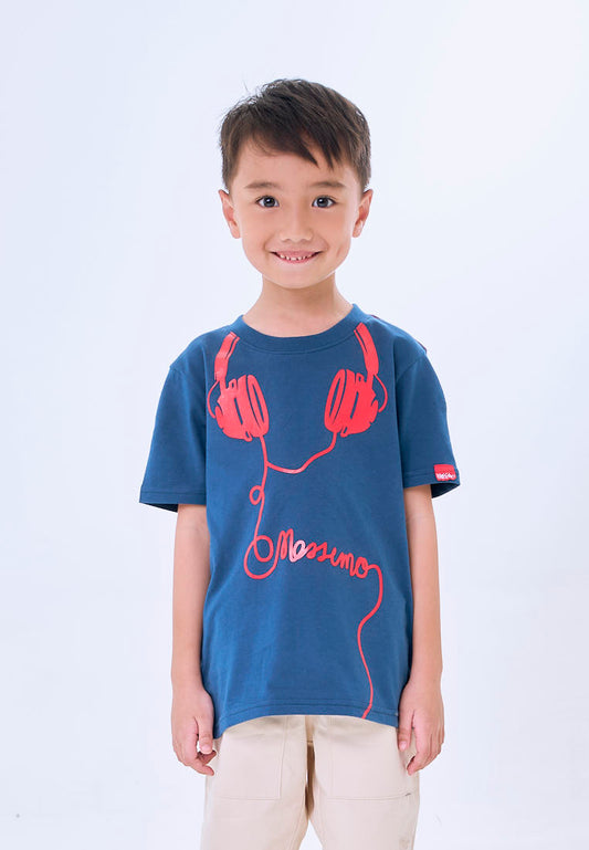 Mossimo Kids Quillon Soda Blue Regular Tshirt