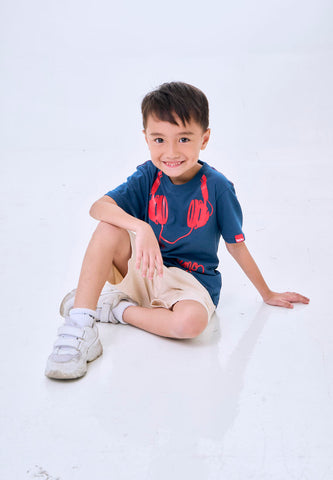 Mossimo Kids Quillon Soda Blue Regular Tshirt