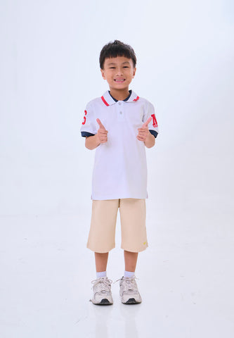 Mossimo Kids Romi White Polo Shirt